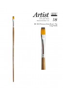 KCK PREMIUM FLAT LONG HANDLE BRUSH - BR 121F #8